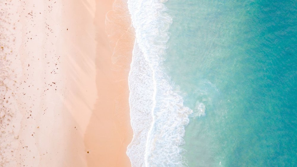 Пляж вид сверху
