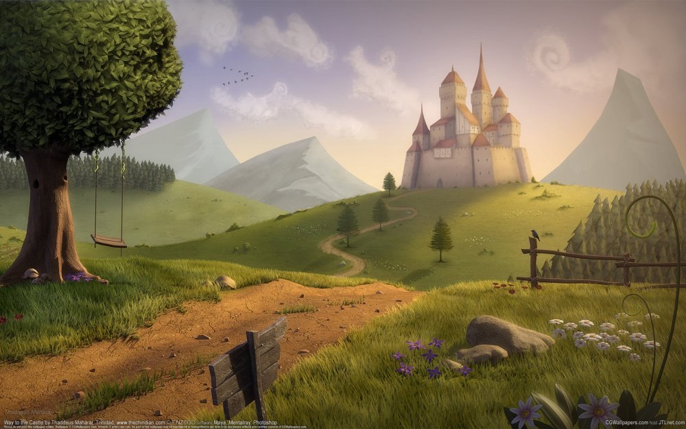 Сказочный пейзаж