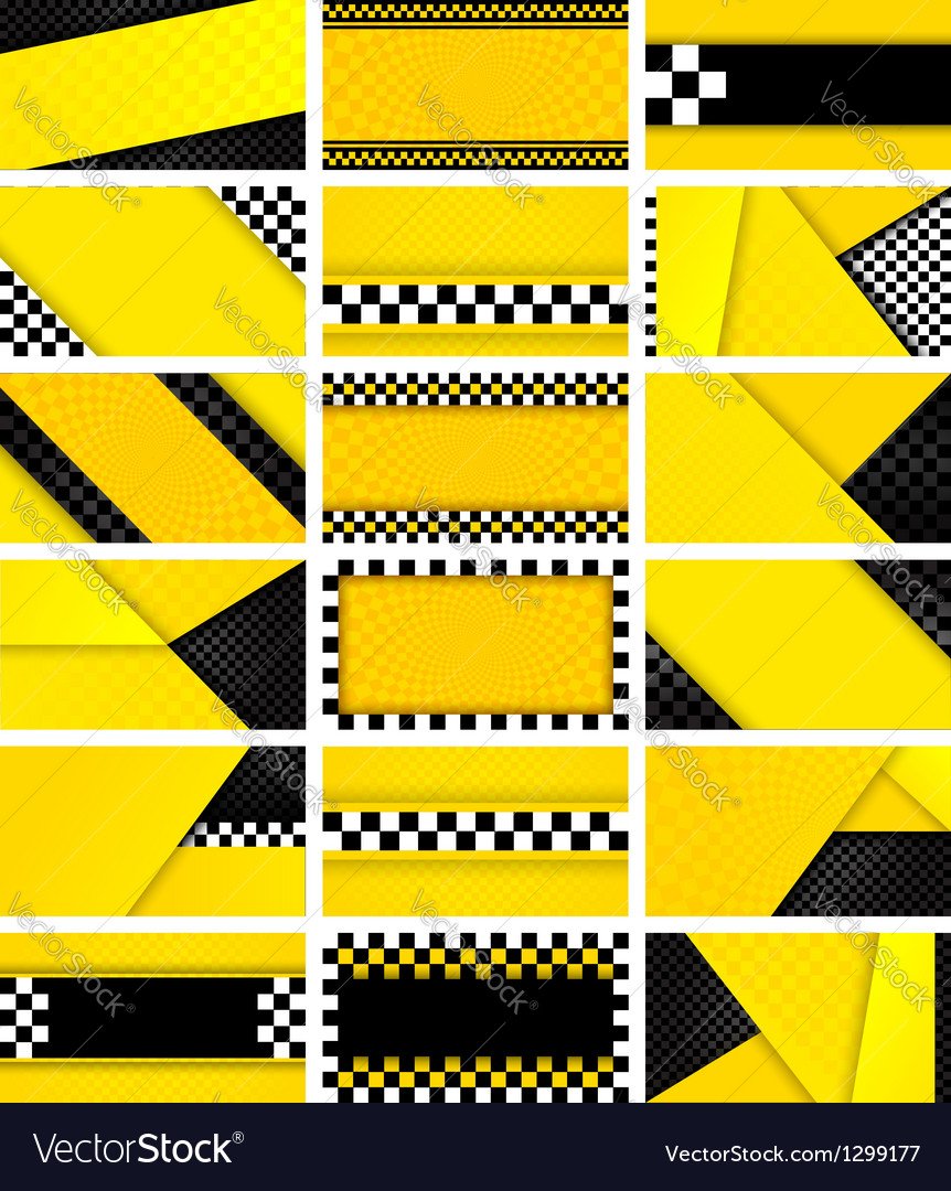 Желто черный макет