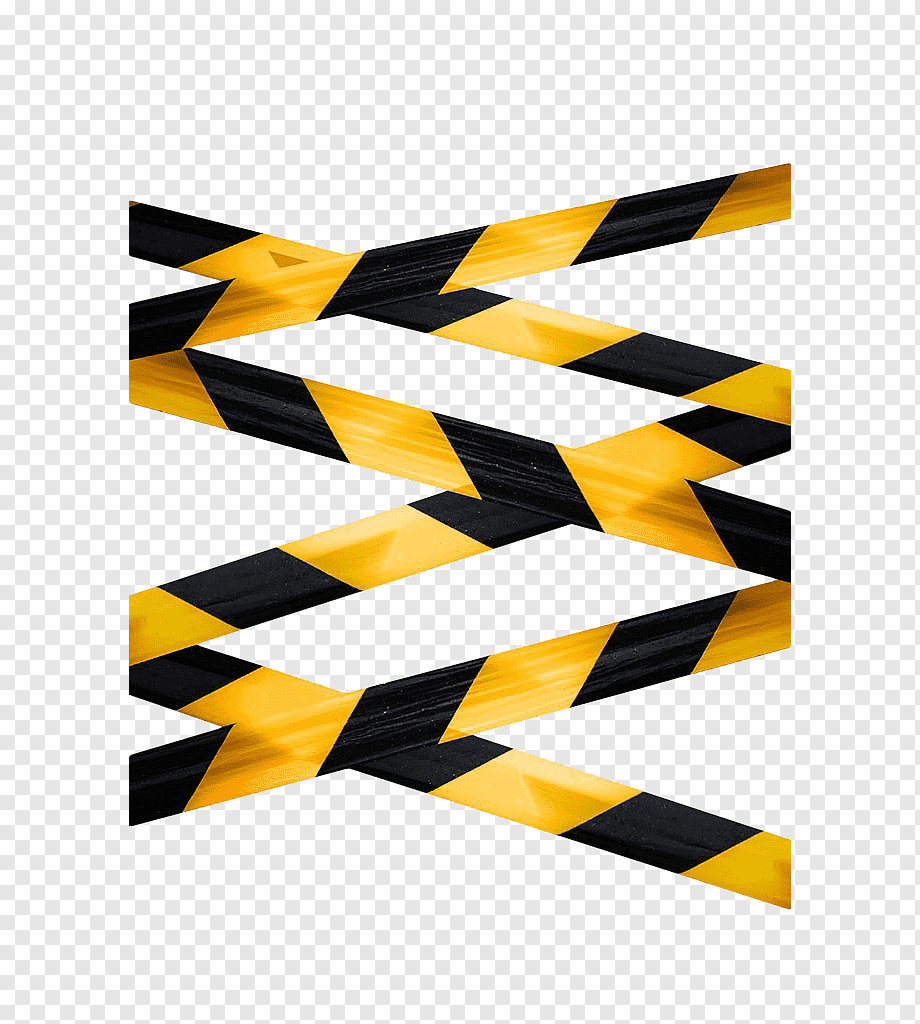 Ленточка желто черная