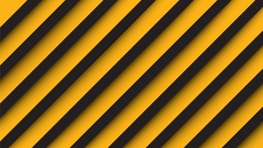 Векторная деловая иллюстрация черно-желтые тона