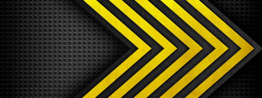 Желто черная абстракция