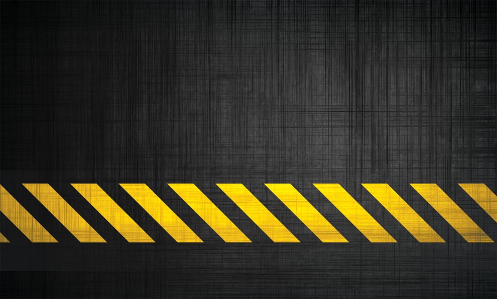 Желто-черная разметка