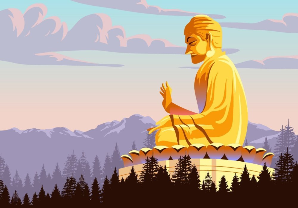 Будда в облаках