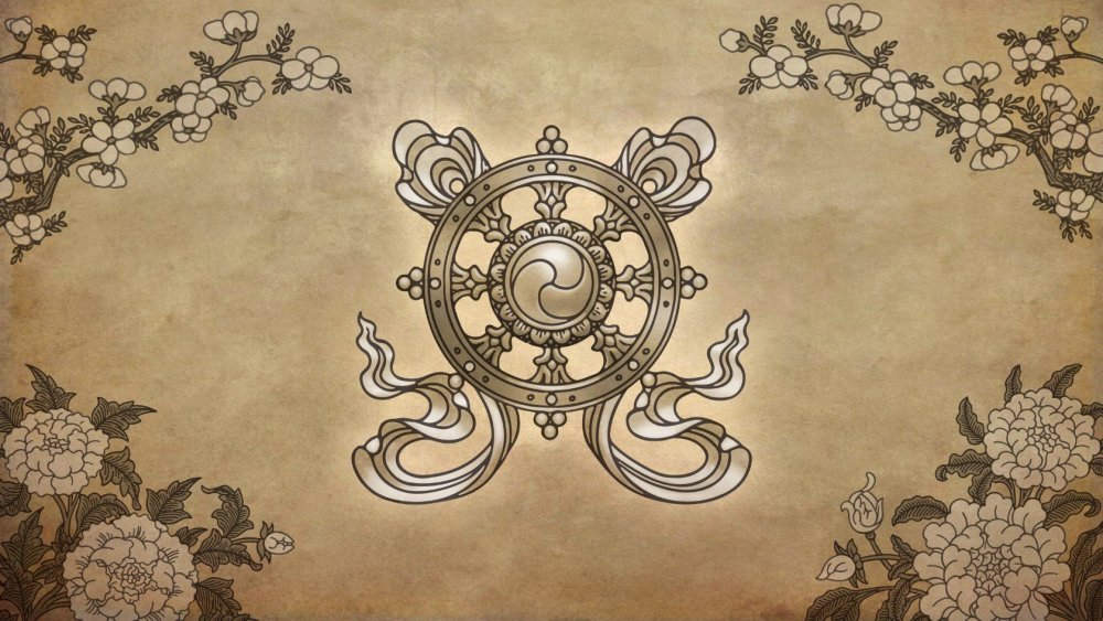 Будда медитирует картина