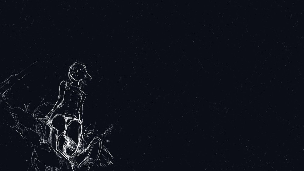 Арт на черном фоне