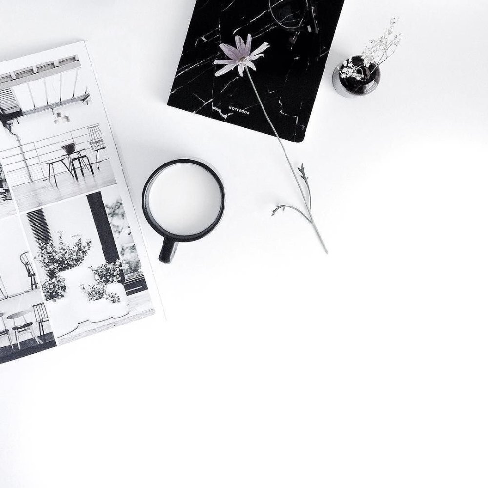 Черное белый фон для инстаграмма