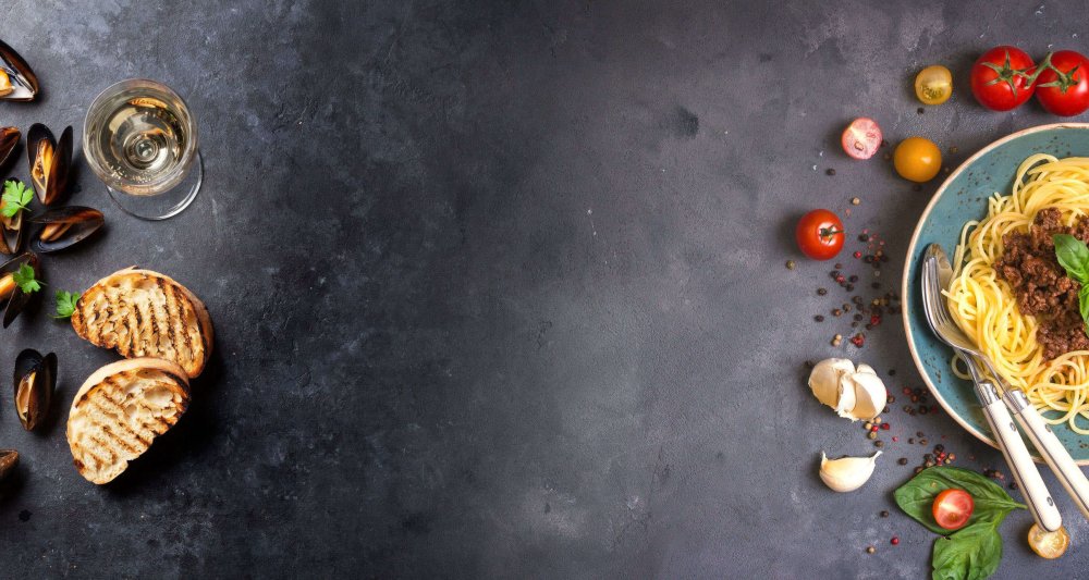 Фон для меню бизнес ланча