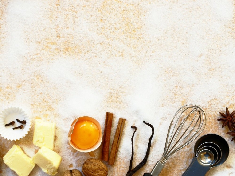 Кулинарный фон для презентации