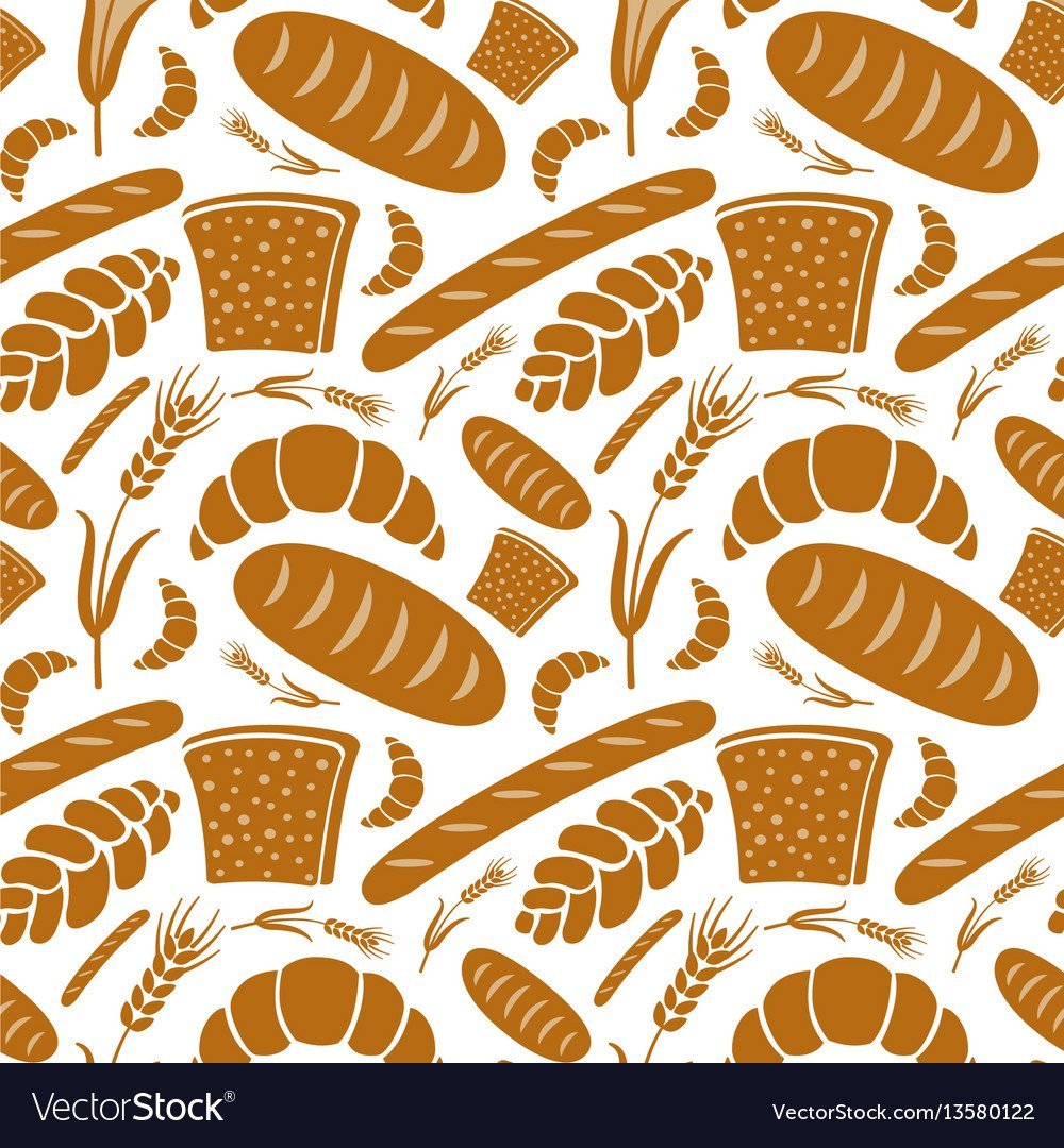 Паттерн хлебобулочные изделия