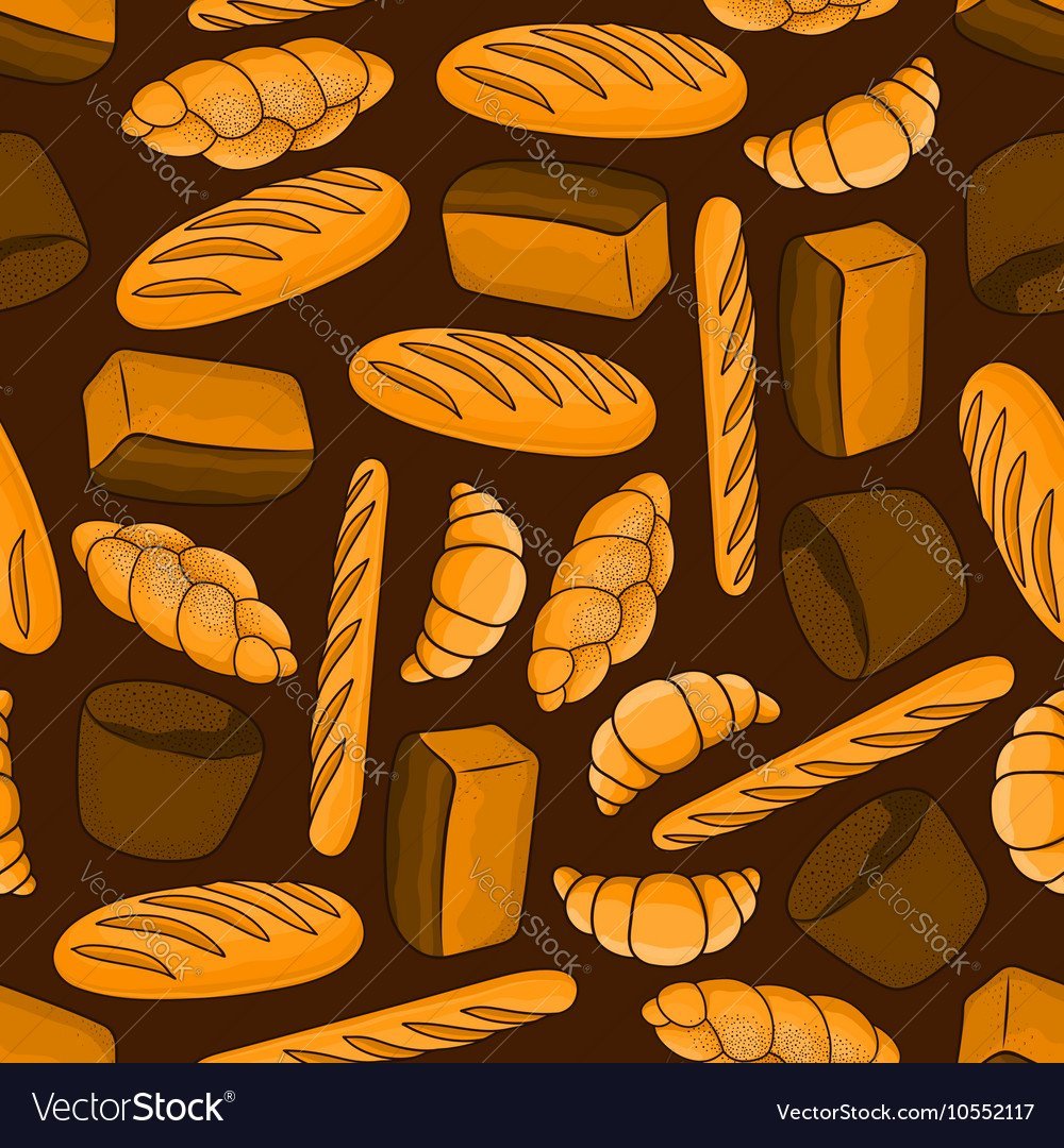 Фон векторный хлеб