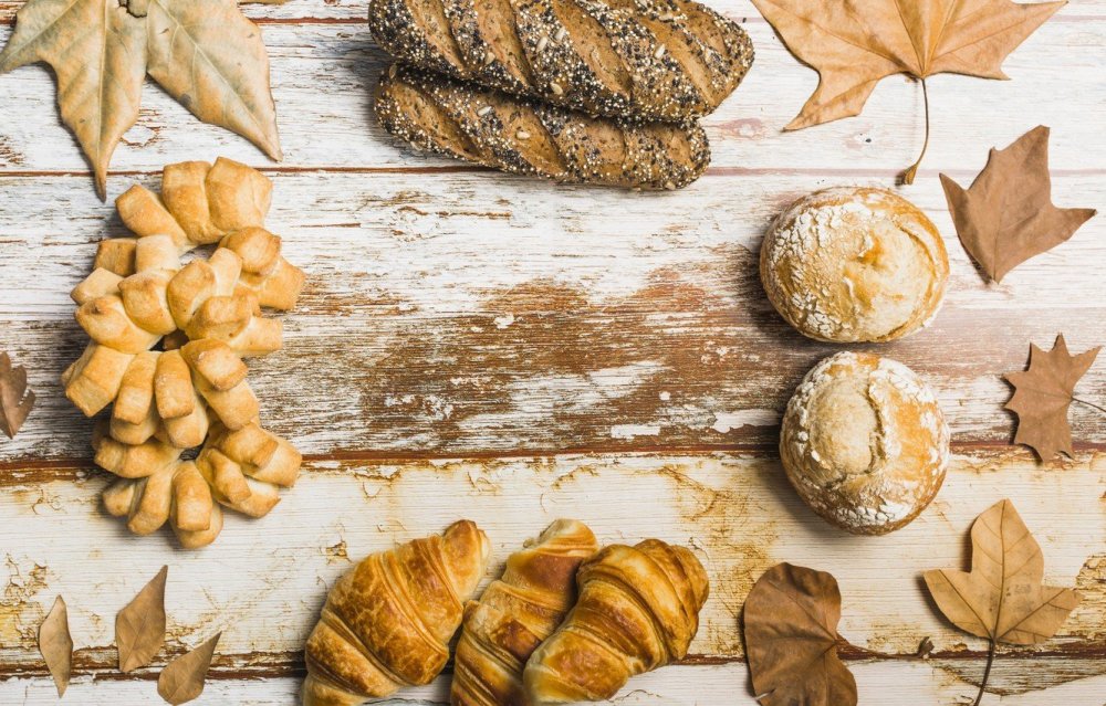 Фон для презентации выпечка