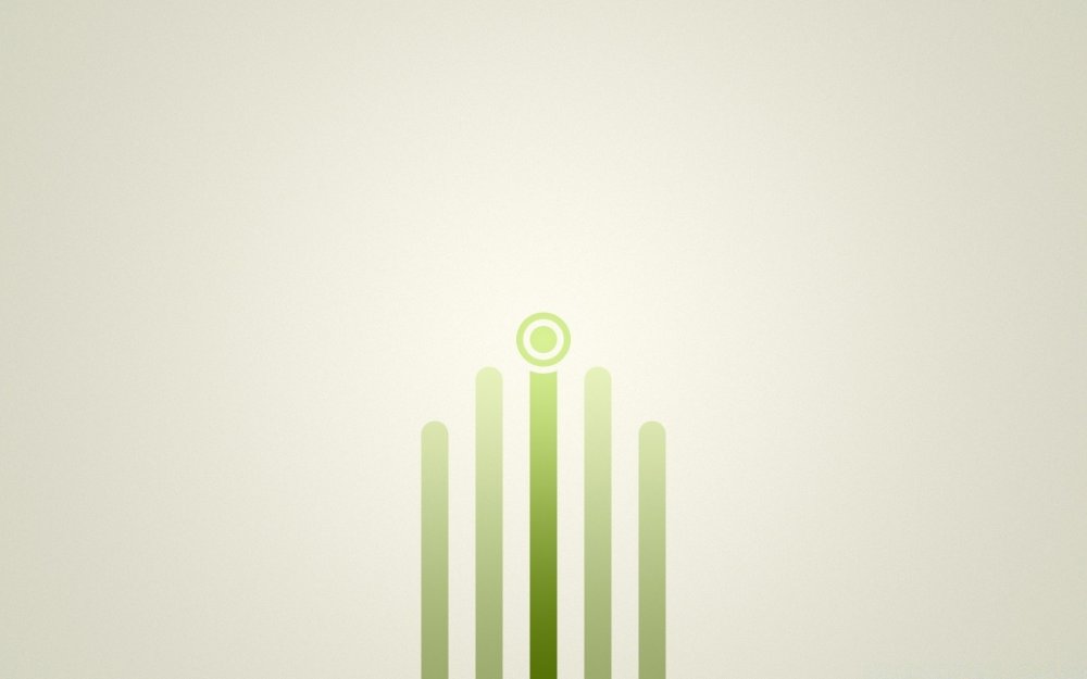 Зеленая абстракция