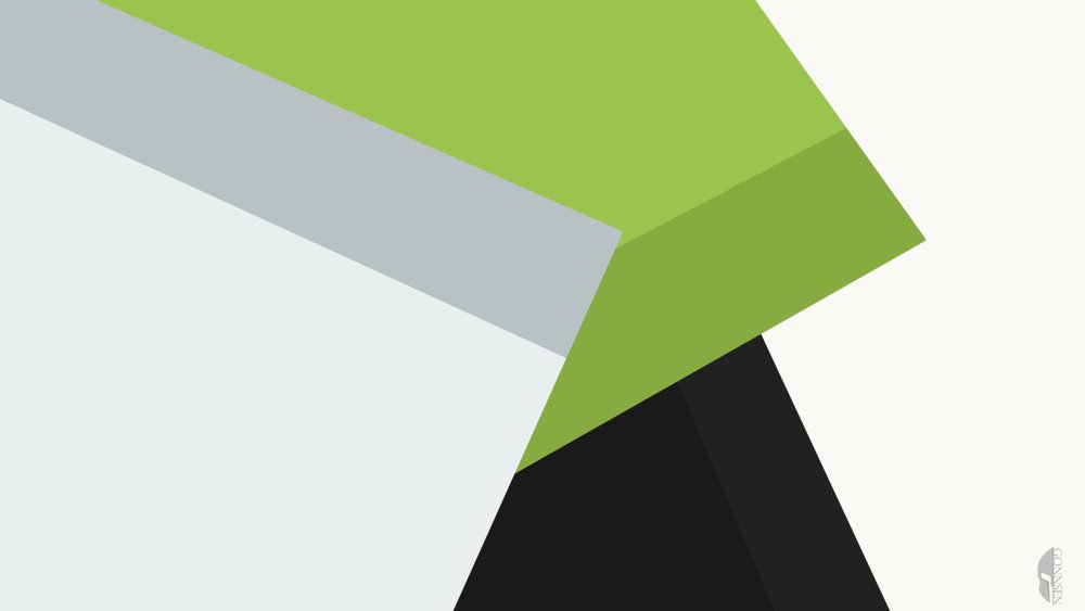 Качели на зелёном фоне