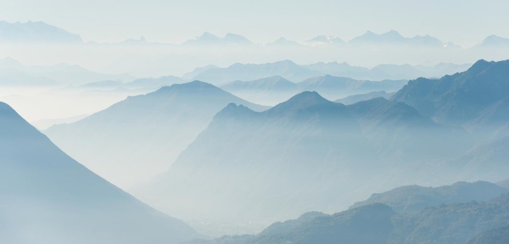 Горы в тумане