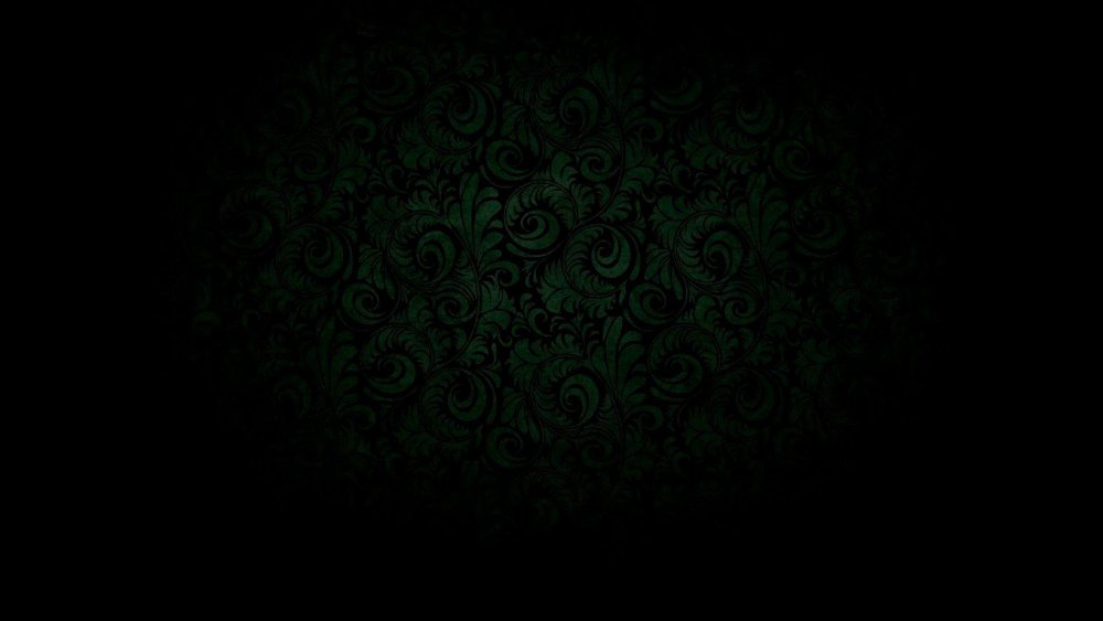 Заставка на рабочий стол черно зеленая