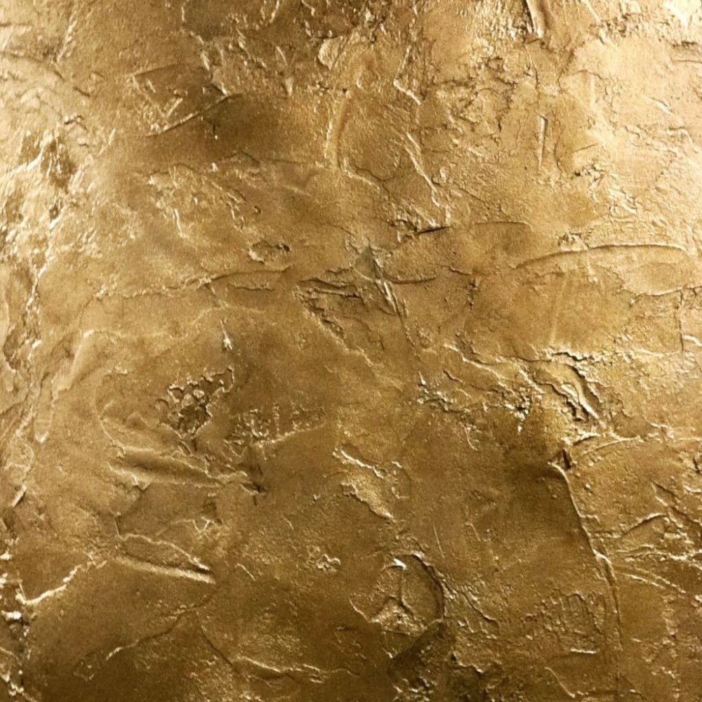 Золотая декоративная штукатурка