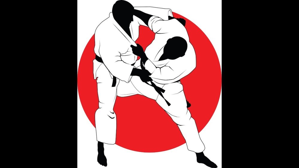 Дзюдо рисунок