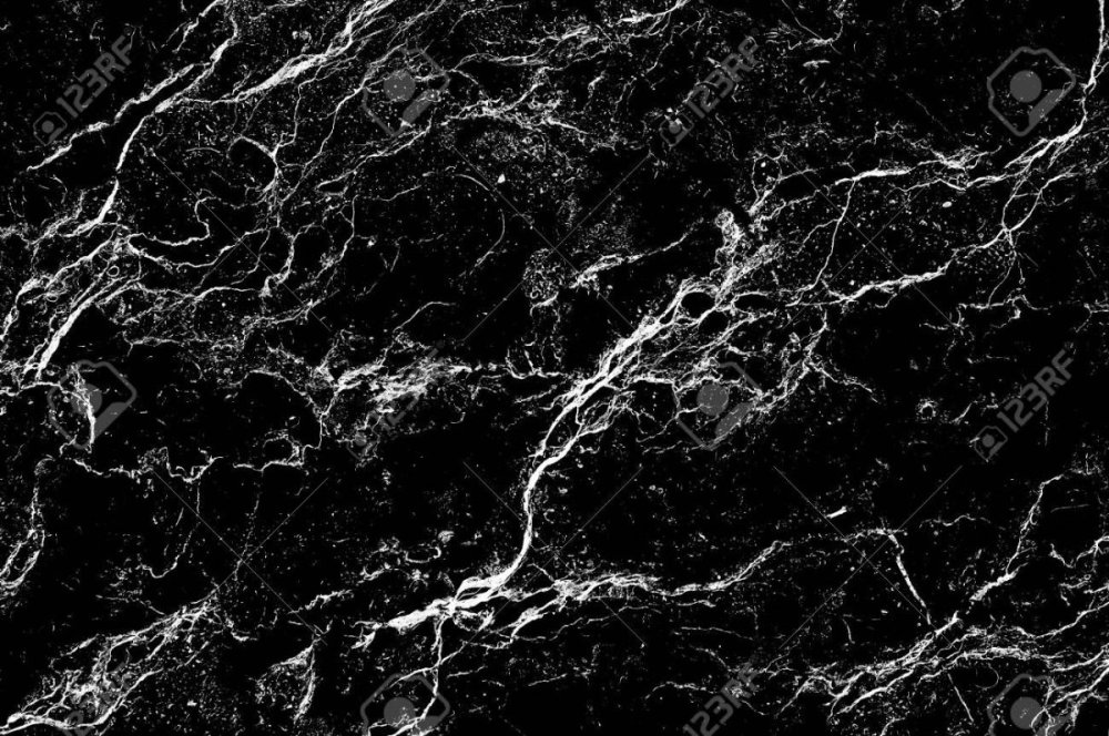 Чёрный мрамор высокого качества