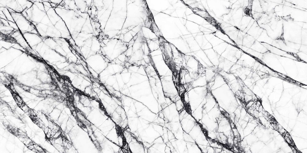 Мрамор черно белый