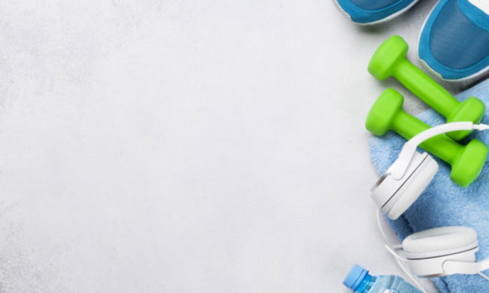 Фитнес рамка для презентации