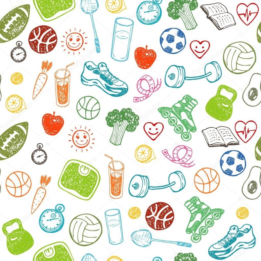 Фон здоровый образ жизни