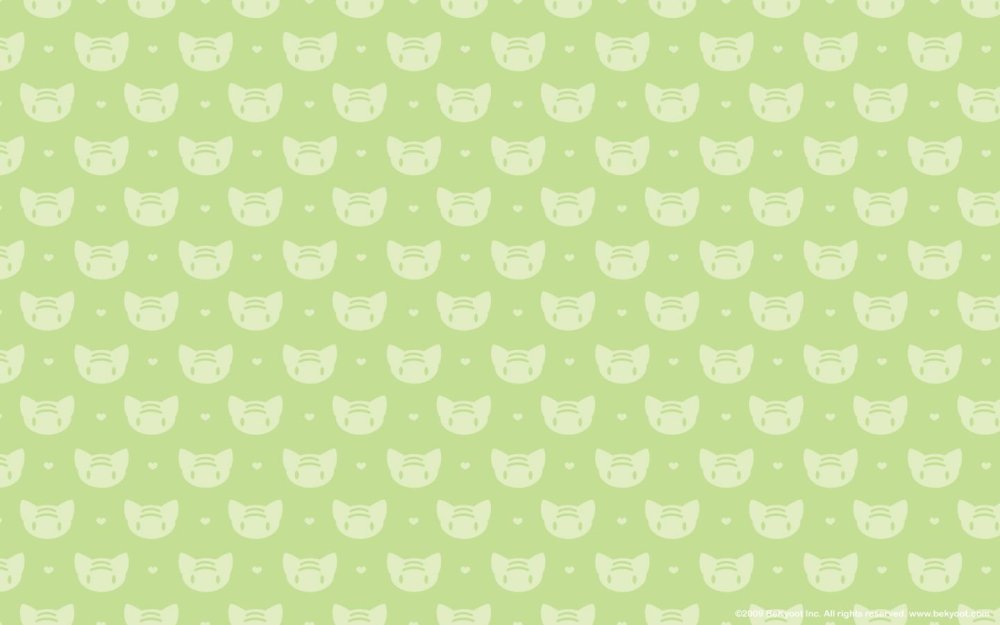 Зеленый фон с милыми лягушками