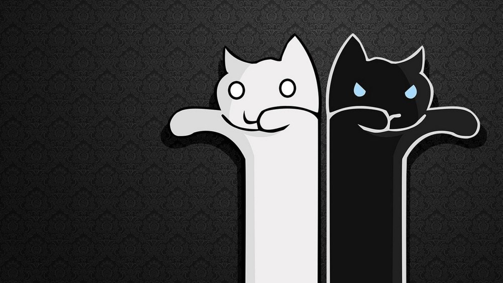 Обои в чёрном стиле