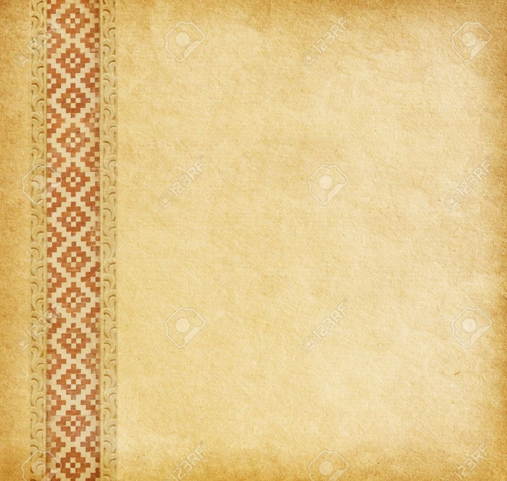 Орнамент на бумаге