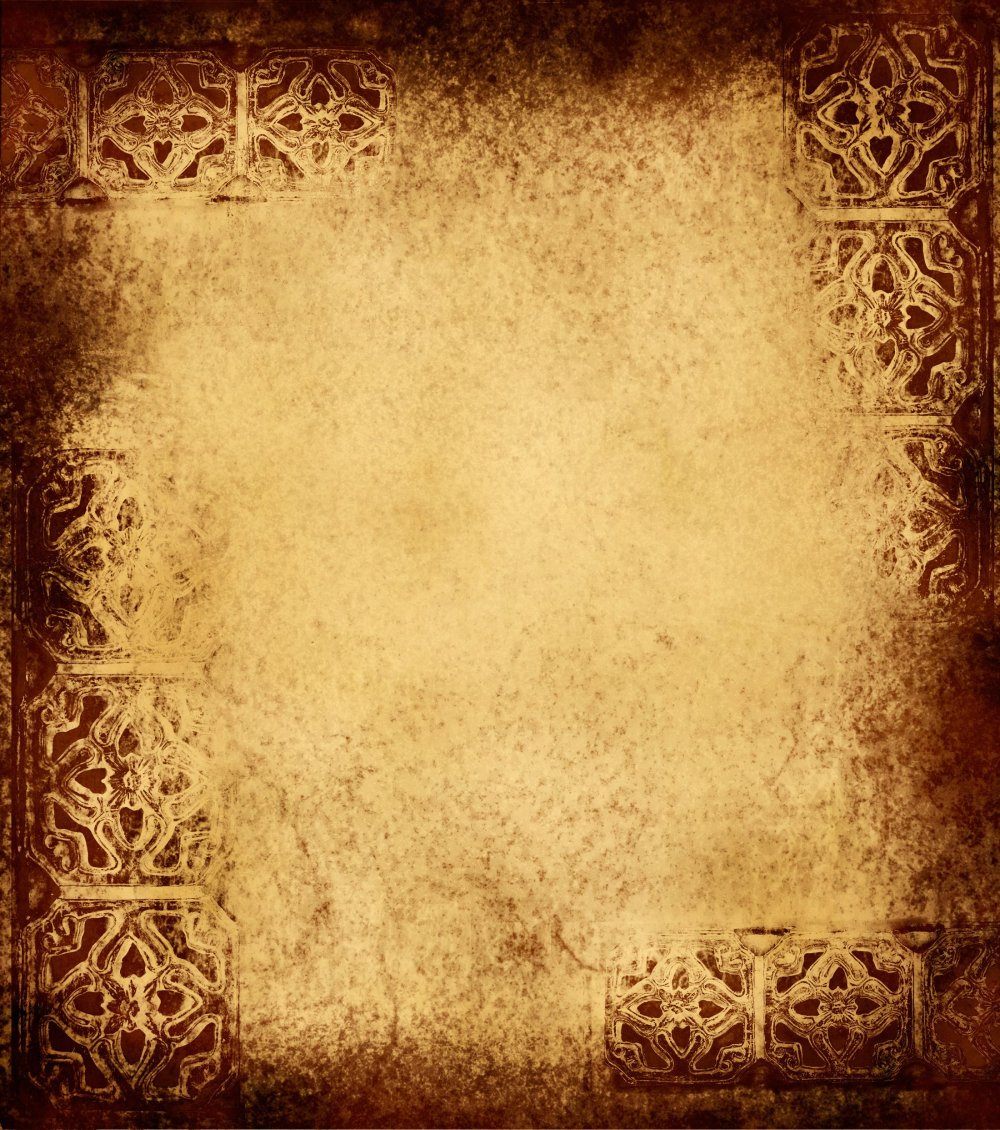Орнамент на пергаменте