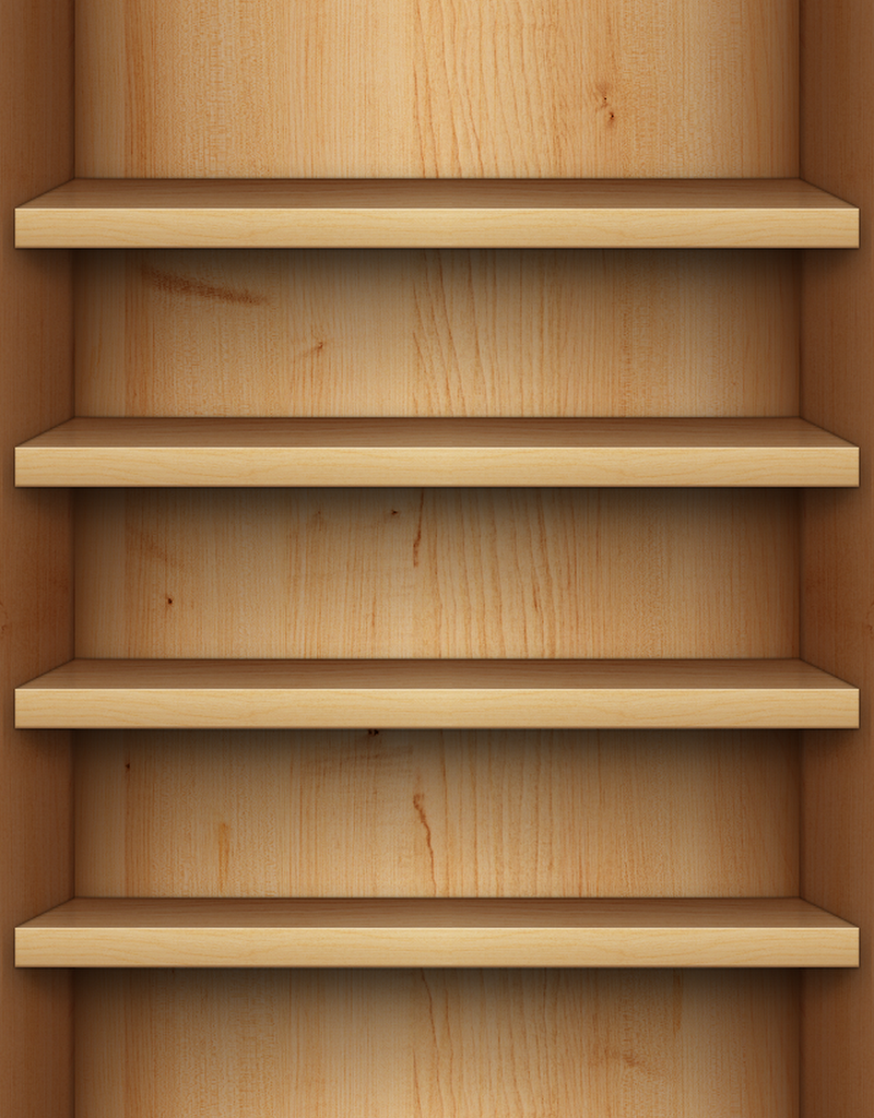 Рабочий стол с полками