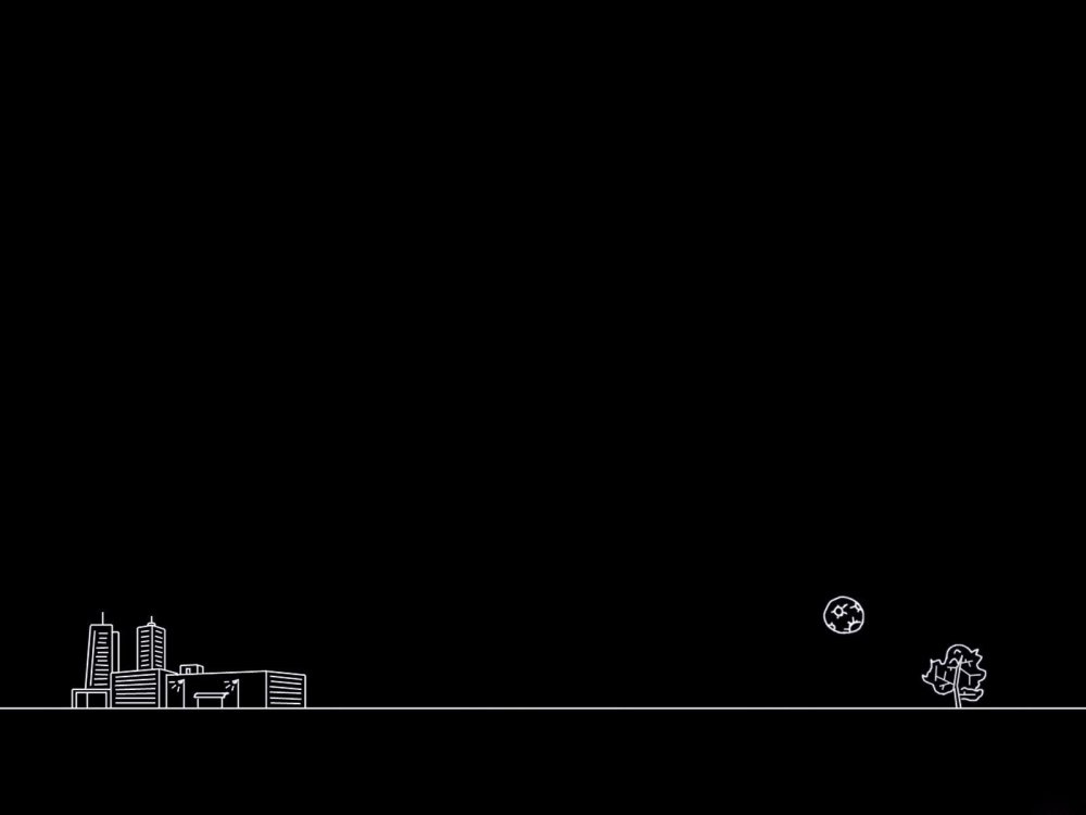 Черно белый рабочий стол