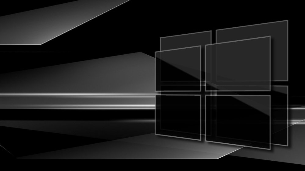 Черный фон с полками