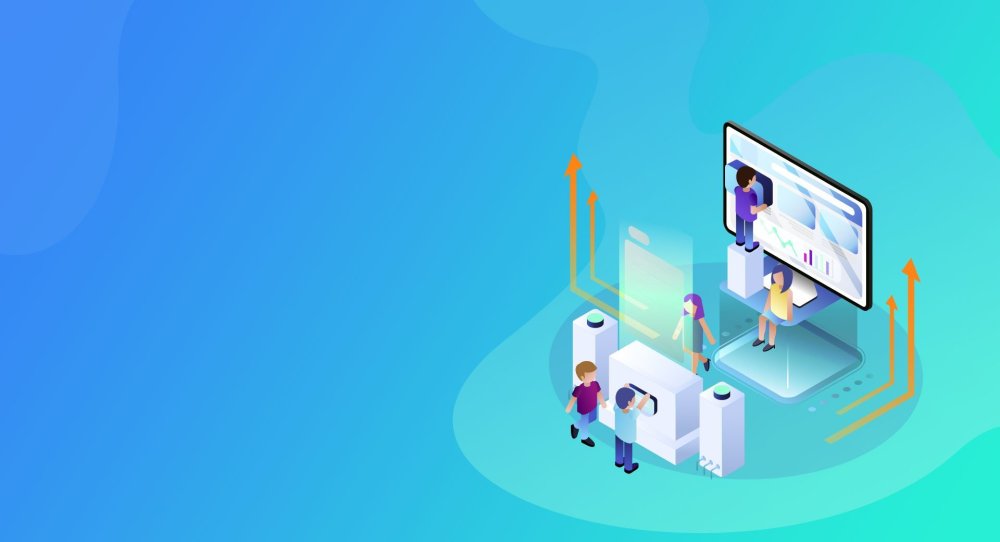 Фон для интернет компьютерного магазина