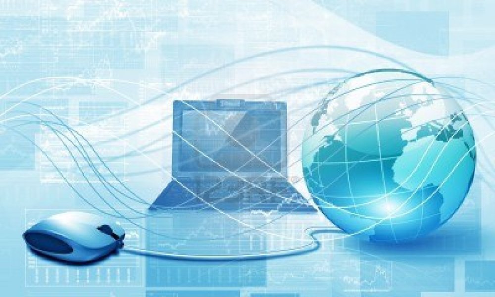 Подложка для презентации на тему интернет