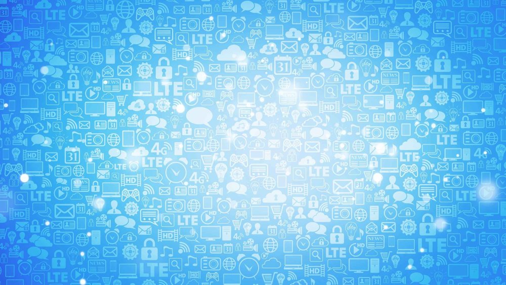 Фон для презентации социальные сети