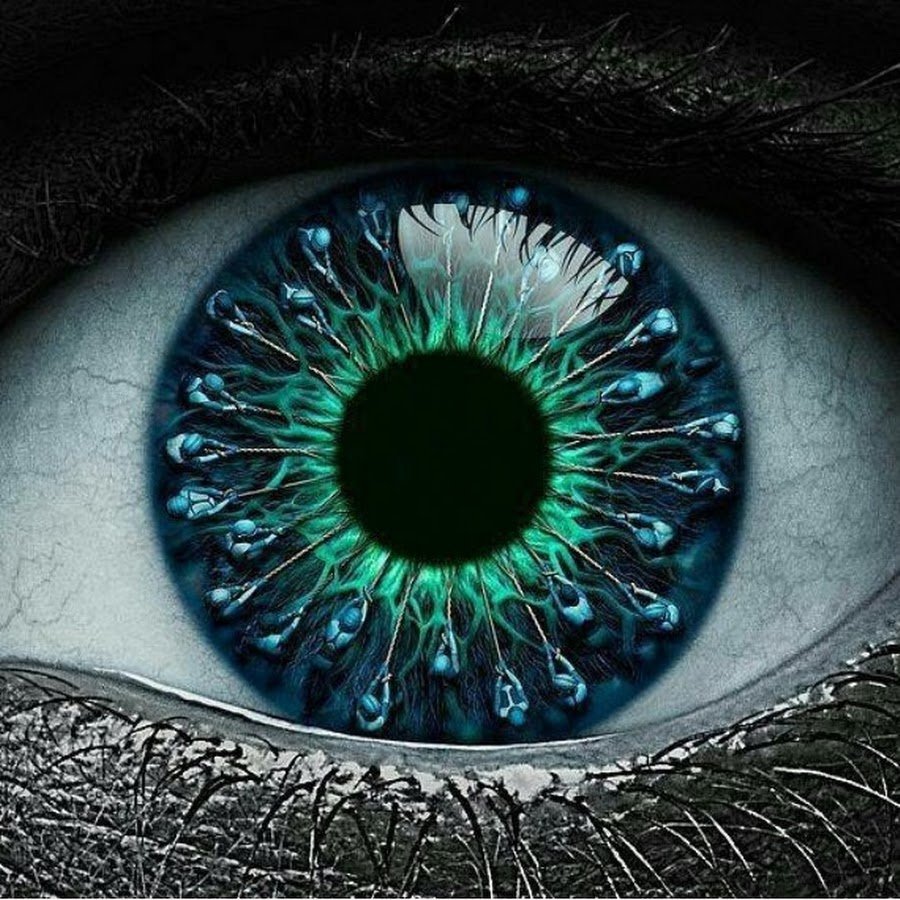 Фиолетовые глаза