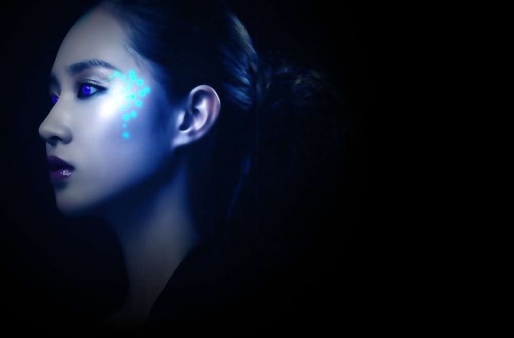 Синие глаза