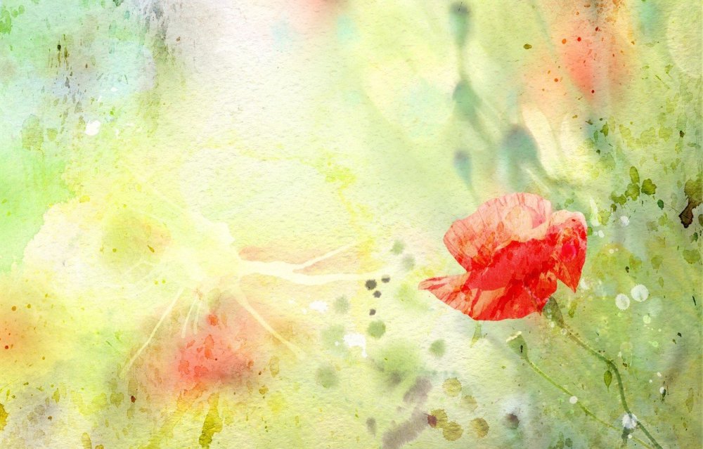 Акварельный фон