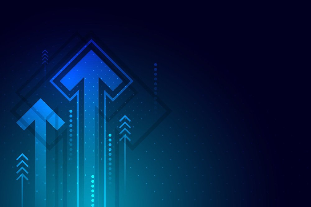 Стрелки вверх абстракция