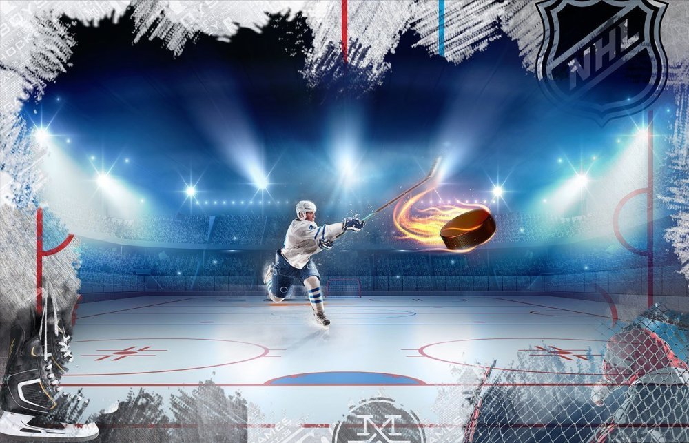 Хоккей фон