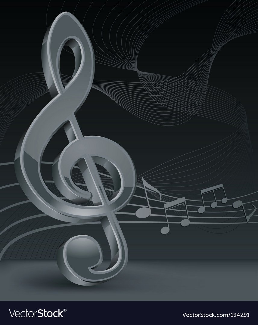 Заставки на телефон чёрные скрипичный ключ