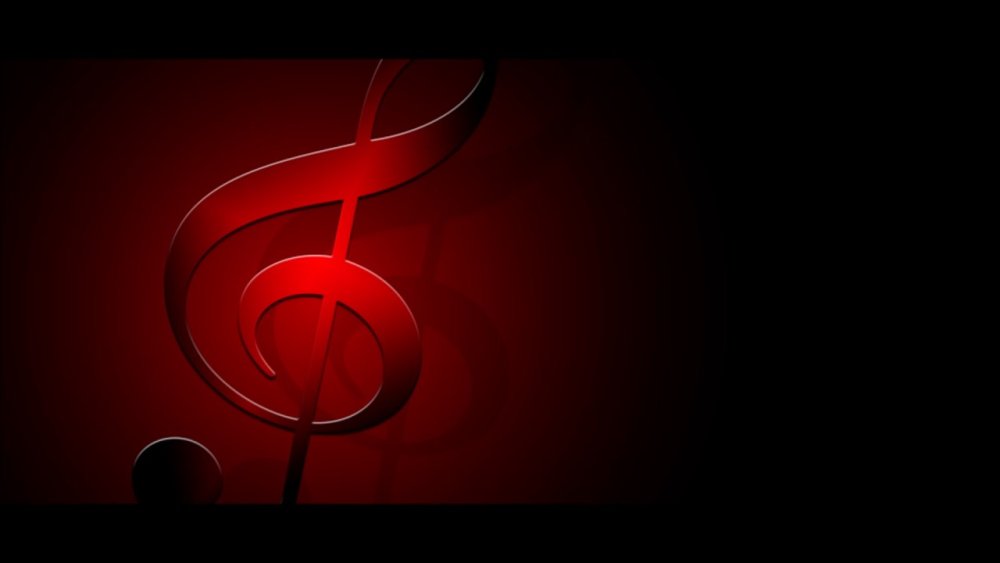 Скрипичный ключ фон