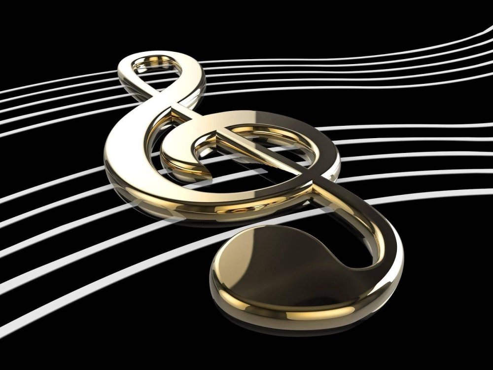 Музыкальный поезд в виде скрипичного ключа