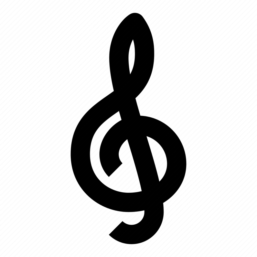 Рояль и скрипичный ключ