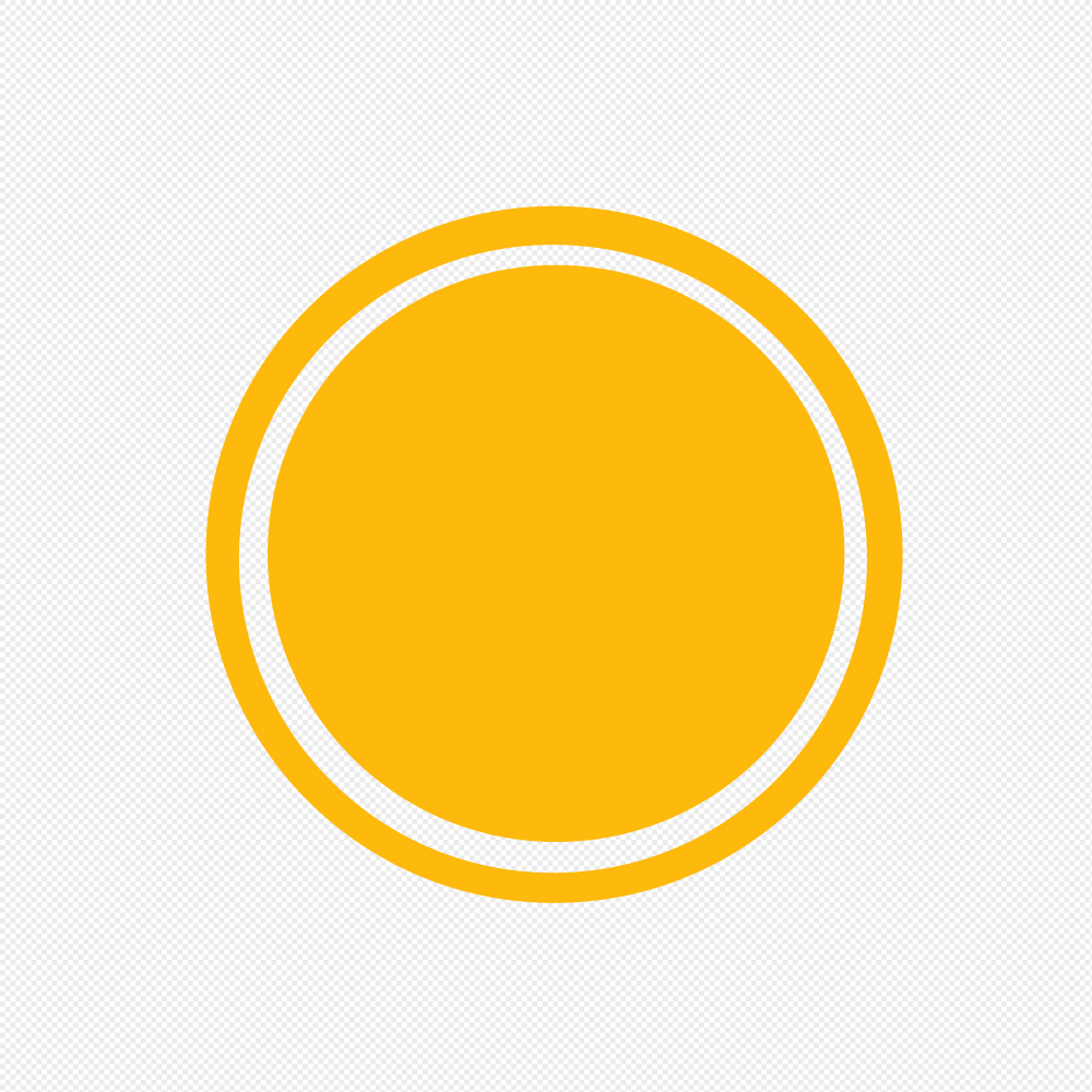 Желтый круг