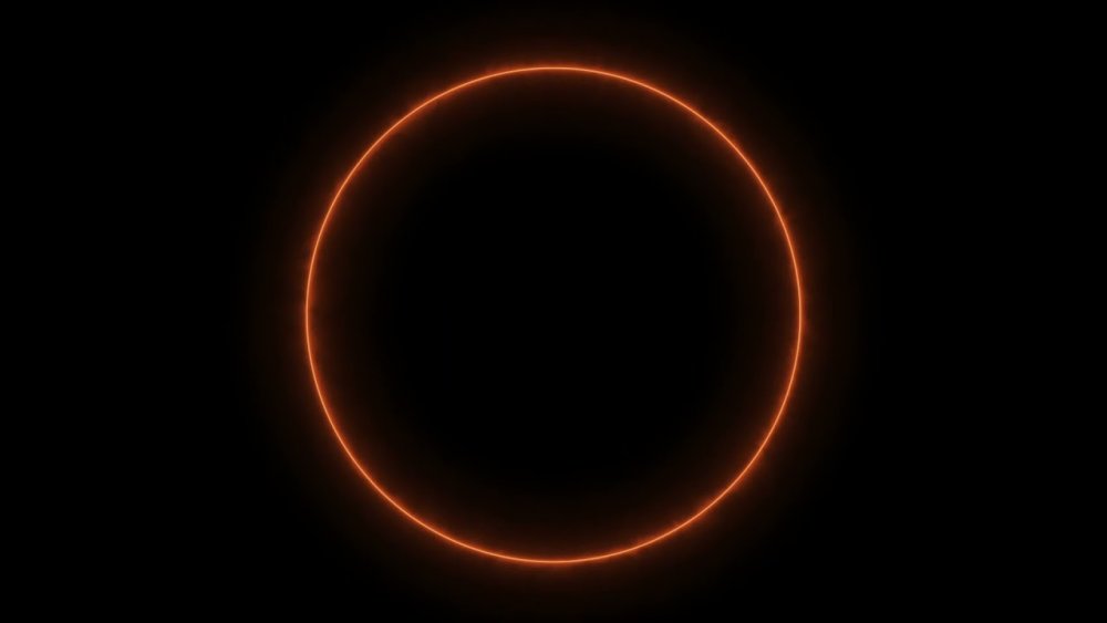 Неоновый круг