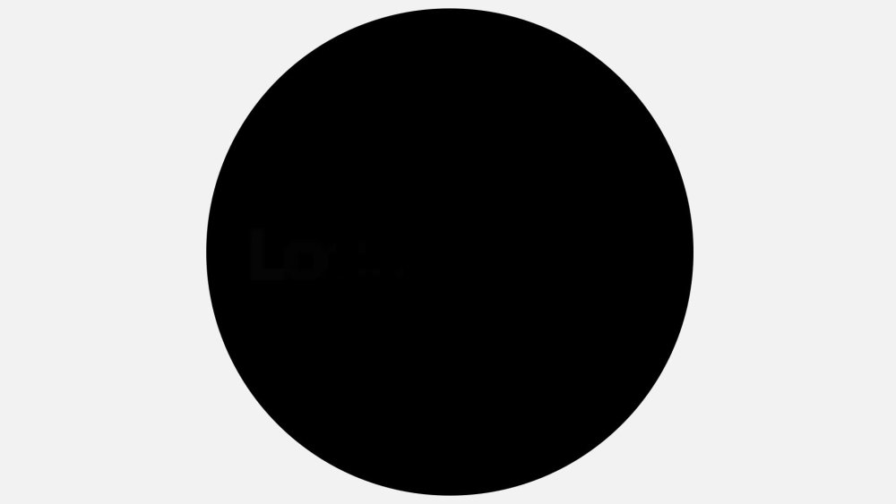 Черный кружок