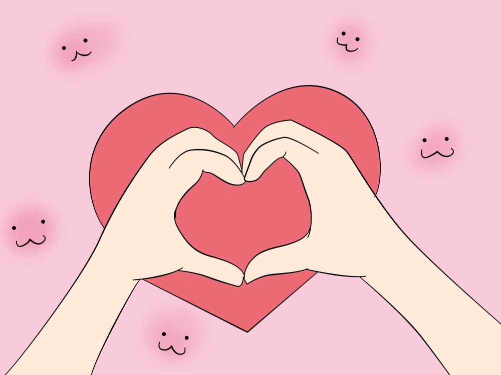 Аниме сердечко