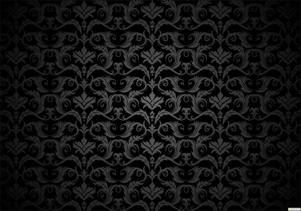 Темный фон с узорами